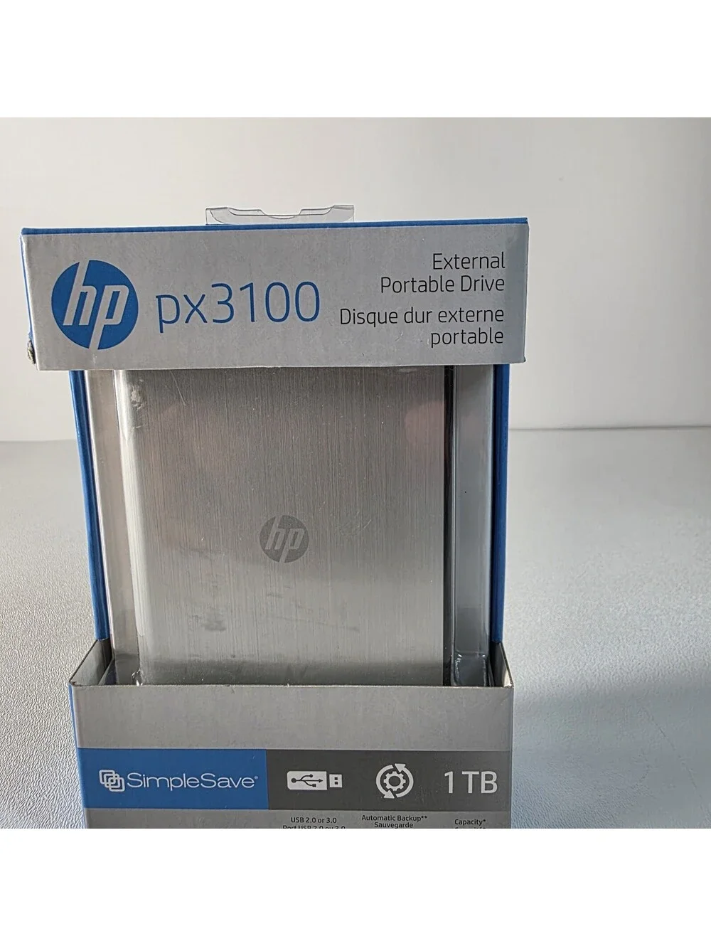 HP SimpleSave px3100 1TB External Hard Drive NEW